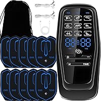 Amazon | YOSINA EMS 全身筋肉刺激 9モード 30階段強度 A/Bデュアル